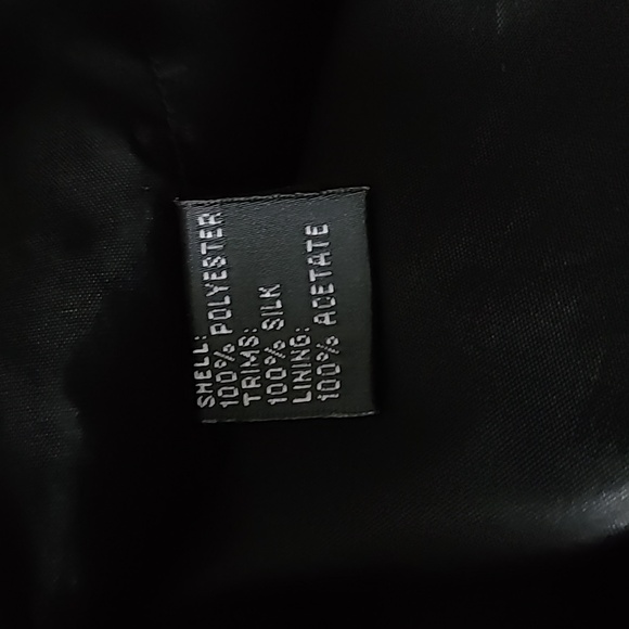 Carmen Marc Valvo Black Cocktail Dress, in Excellent Condition, Sz. 6 - Picture 11 of 12